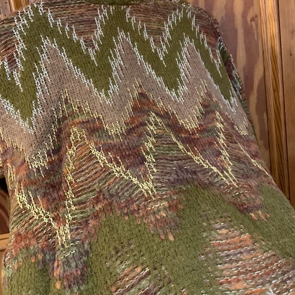 NWT Lucky Brand drape front knit sweater size M - Picture 6 of 6